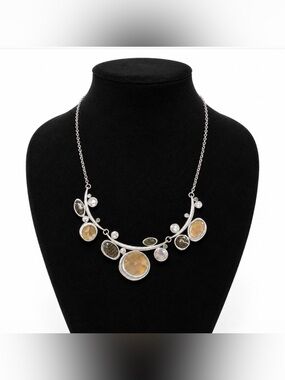 Passion Art Deco Industrial Style Statement Necklace